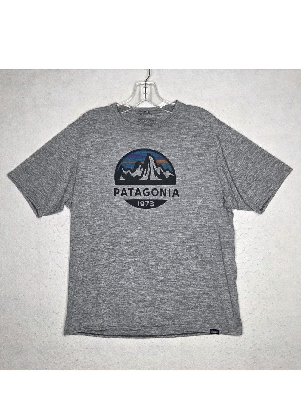 Patagonia Capilene Cool Daily Graphic TShirt Mens M UPF 50 Performance Gorpcore
